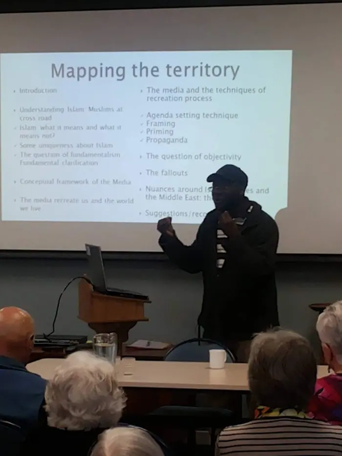 Presentation in New Zealand