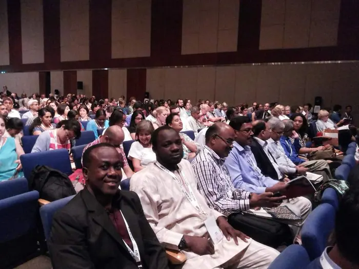 At the 2014 IAMCR Conference in India