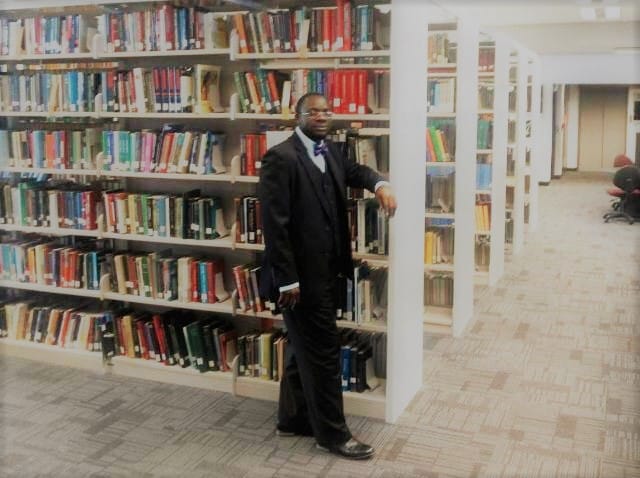 Dr. Semiu Bello at an academic event