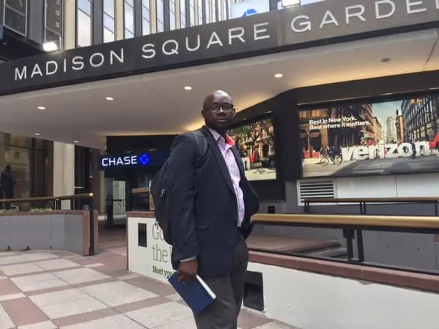 At the 2018 ICJMC Conference held in New York, US.